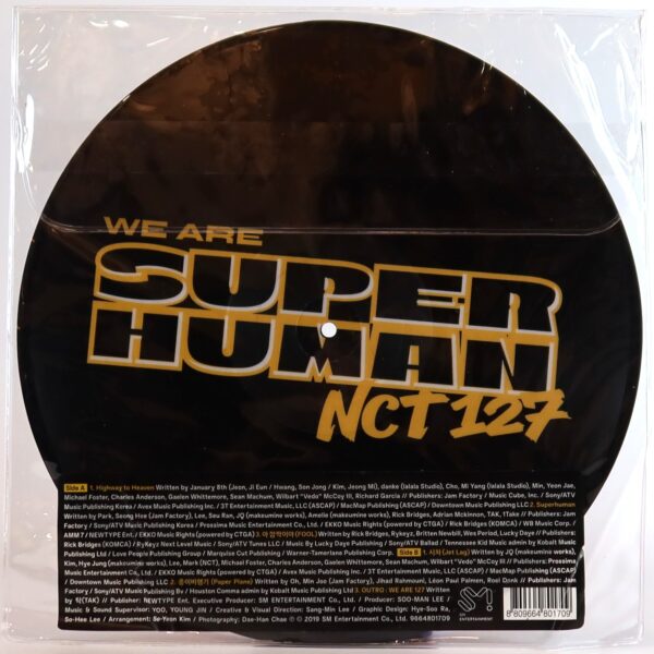 NCT 127 - We Are Super Human Taeyong Picture Disc Vinyl LP [read]