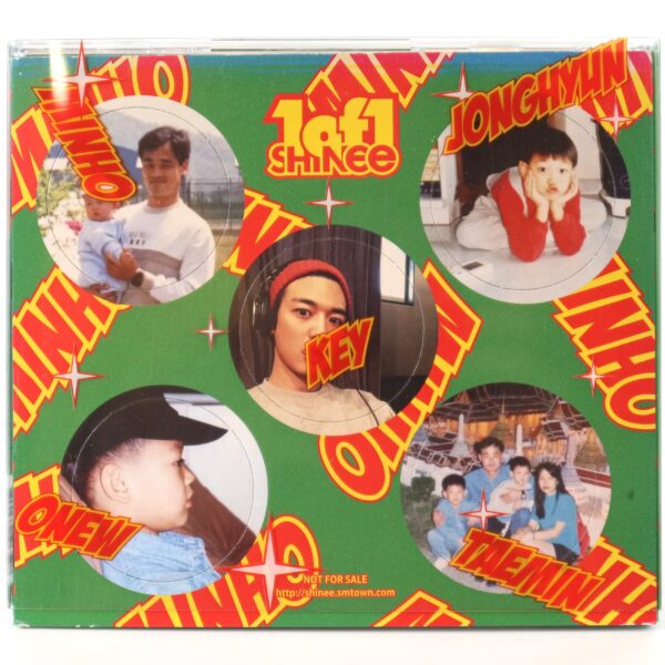 Shinee - 1 of 1 5th Album CD + Minho Cap Sheet K-Pop 2016