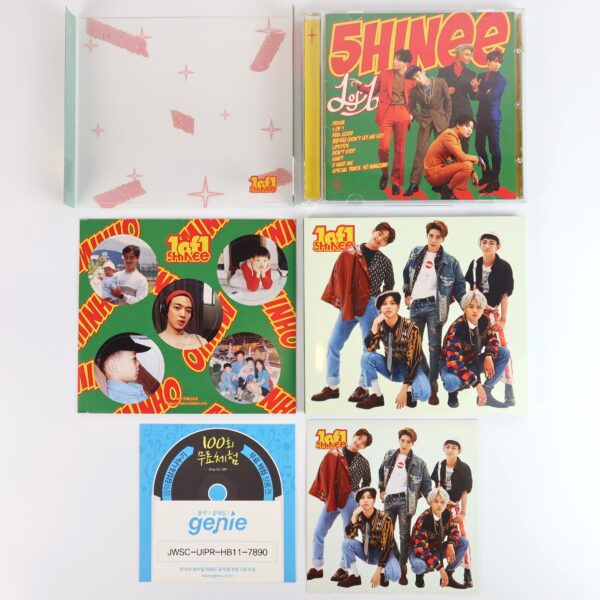 Shinee - 1 of 1 5th Album CD + Minho Cap Sheet K-Pop 2016 2
