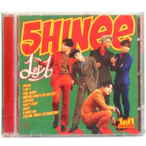 Shinee - 1 of 1 5th Album CD No Cap Sheet K-Pop 2016 Red