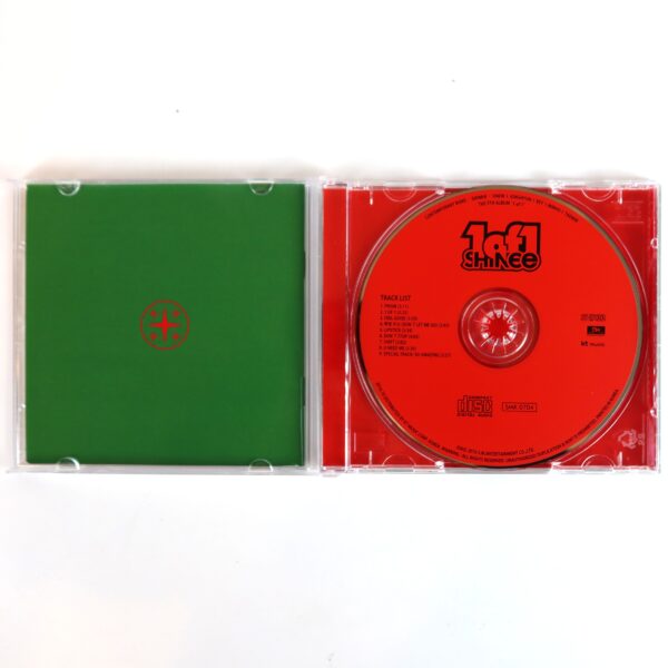 Shinee - 1 of 1 5th Album CD No Cap Sheet K-Pop 2016 Red