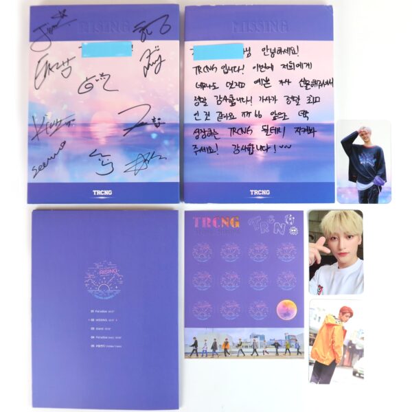 TRCNG - Rising 2nd Single Album Signed CD Promo K-Pop 2019
