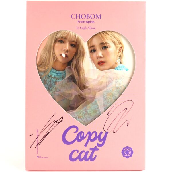 Chobom - Copycat [Copy Ver.] 1st Single Album Signed CD Promo 2022 Apink