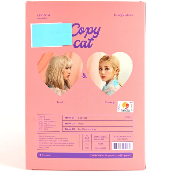 Chobom - Copycat [Copy Ver.] 1st Single Album Signed CD Promo 2022 Apink