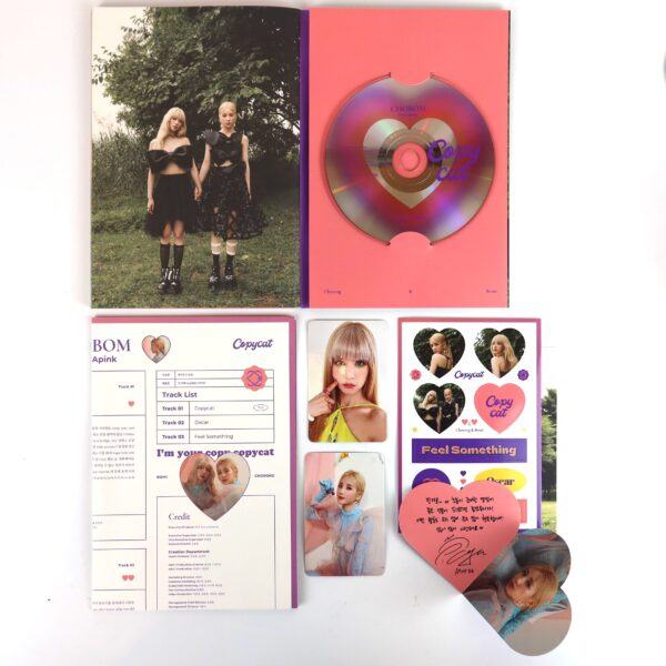 Chobom - Copycat [Copy Ver.] 1st Single Album Signed CD Promo 2022 Apink