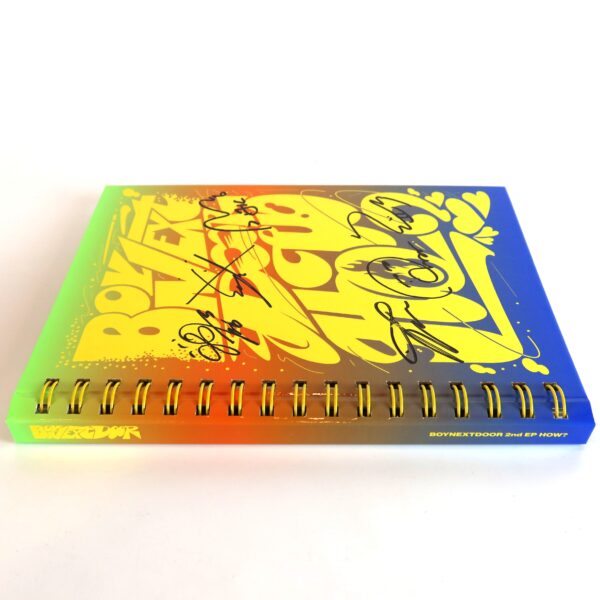 Boynextdoor - How? 2nd Mini Album Signed Autographed Promo CD 2024