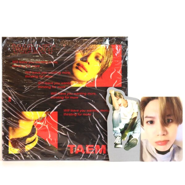Taemin - Want [More Ver.] 2nd Mini Album CD + Photocard 2019 Shinee 3