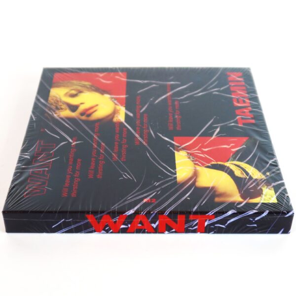 Taemin - Want [More Ver.] 2nd Mini Album CD Sealed 2019 Shinee