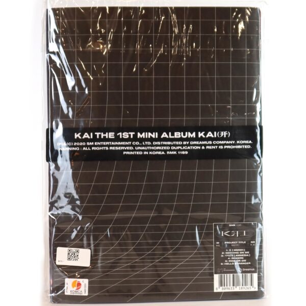 Kai - Kai 1st Mini Album [Photobook Y Ver.] Album CD New Sealed 2020 Exo
