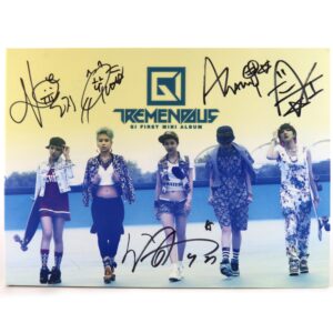 GI - Tremendous 1st Mini Album Signed Autographed CD Promo K-Pop 2013