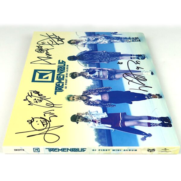 GI - Tremendous 1st Mini Album Signed Autographed CD Promo K-Pop 2013