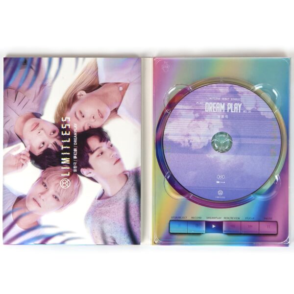 Limitless - Dream Play Debut Single Signed Autographed CD Album 2019 K-Pop