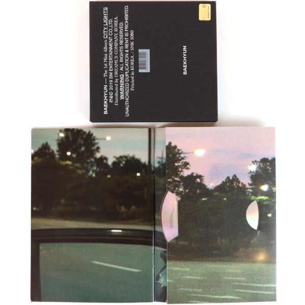 Baekhyun - City Lights [Night Ver.] 1st Mini Album CD + Photocard 2019 Exo