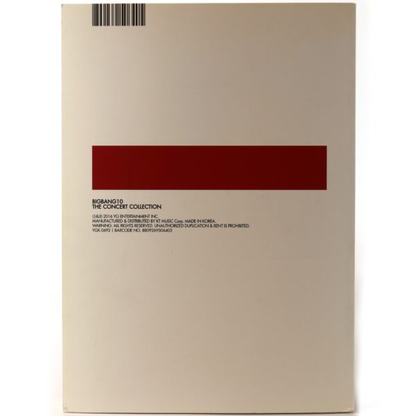 Bigbang - Bigbang10 The Concert Collection Photobook 2016