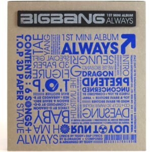 Bigbang - Always 1st Mini Album CD No 3D Paper [Yedang Pressing]