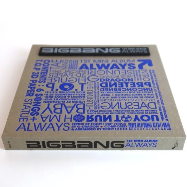 Bigbang - Always 1st Mini Album CD No 3D Paper [Yedang Pressing]
