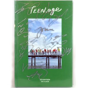 Seventeen - Teen, Age [Green Ver.] 2nd Album Signed Promo CD 2017 K-Pop [read]