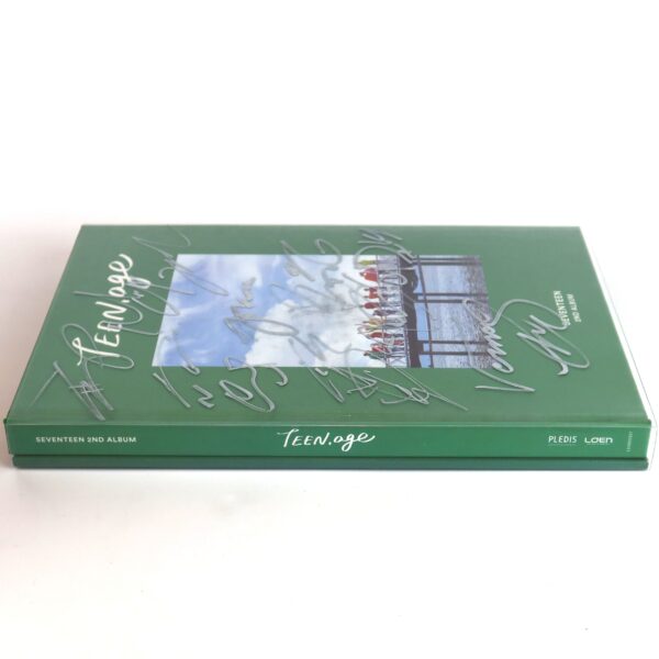 Seventeen - Teen, Age [Green Ver.] 2nd Album Signed Promo CD 2017 K-Pop [read]