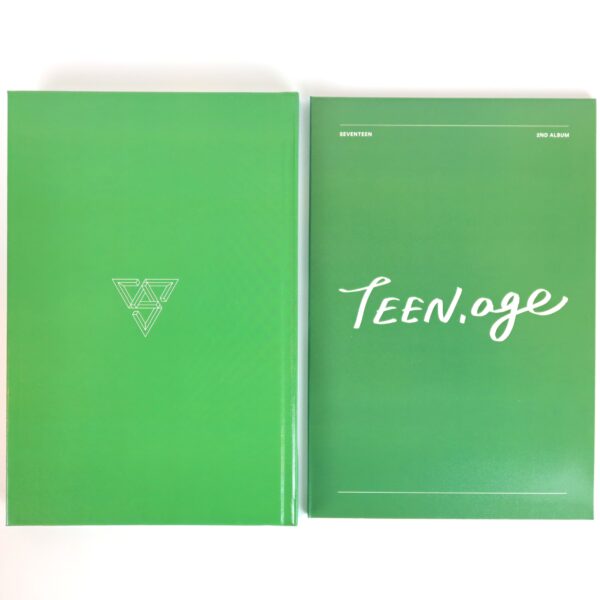 Seventeen - Teen, Age [Green Ver.] 2nd Album Signed Promo CD 2017 K-Pop [read]
