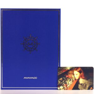 Mamamoo - Blue;s 8th Mini Album CD + Hwasa Photocard K-Pop 2018