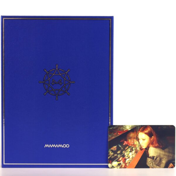 Mamamoo - Blue;s 8th Mini Album CD + Hwasa Photocard K-Pop 2018