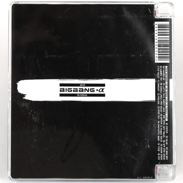 Bigbang - +α 2014 In Seoul Album CD [No Slipcase, read]