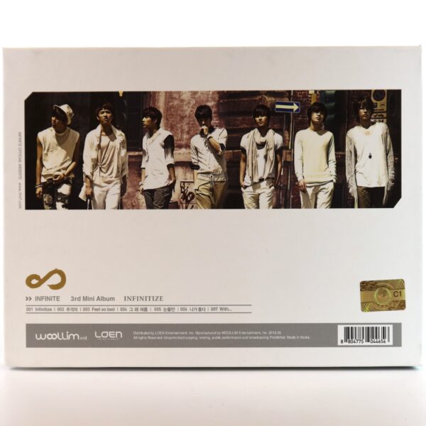 Infinite - Infinitize 3rd Mini Album CD 2012 K-Pop