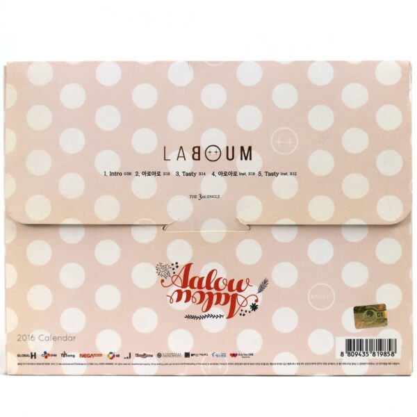Laboum - Aalow Aalow 3rd Single Album CD + Calendar 2015
