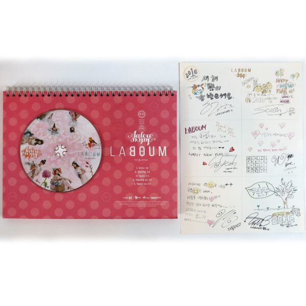 Laboum - Aalow Aalow 3rd Single Album CD + Calendar 2015