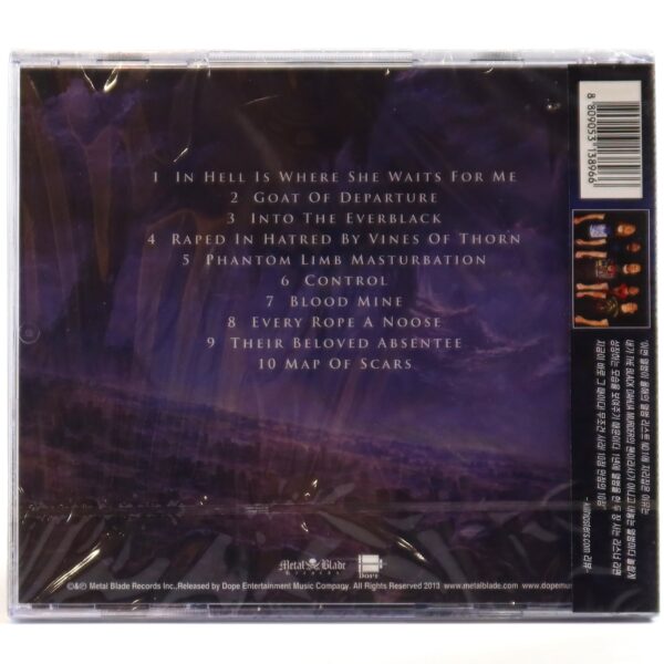 The Black Dahlia Murder – Everblack Korean Album CD Sealed Korea OBI