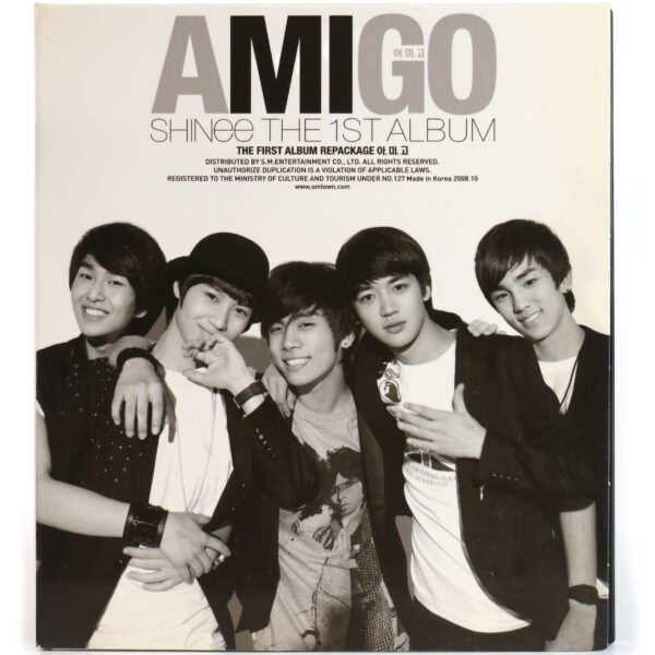 Shinee - Amigo The First Album Repackage CD K-Pop 2008