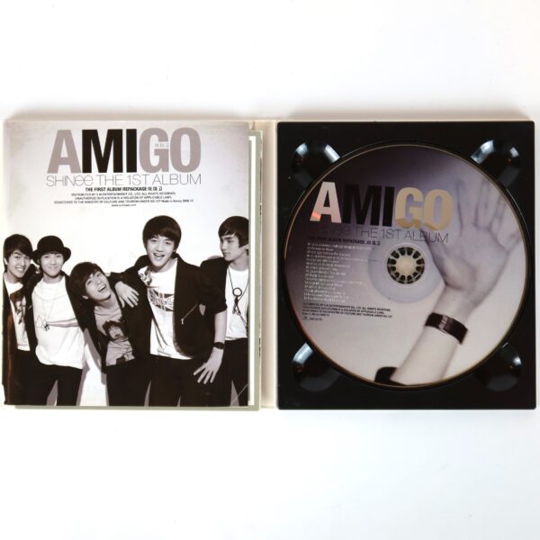 Shinee - Amigo The First Album Repackage CD K-Pop 2008