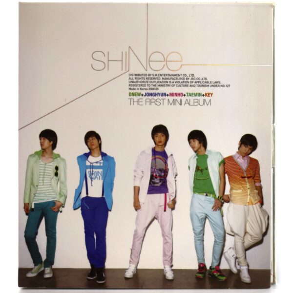 IMG_2539 Shinee - Replay The First Mini Album CD K-Pop 2008