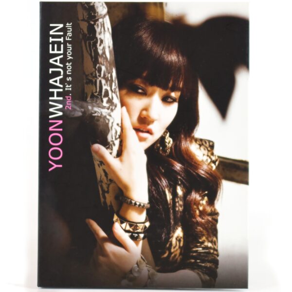 Yoon Hwa Jae In - It's Not Your Fault 2nd Album CD 2010 Wha Jaein