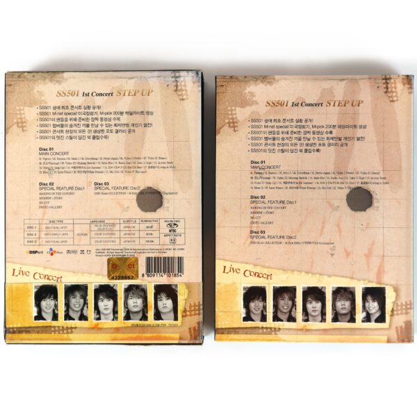 SS501 - Step Up 1st Concert Live DVD 2006