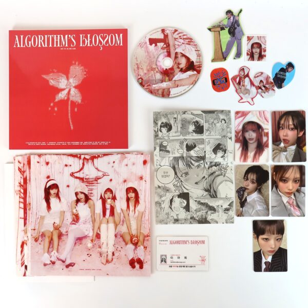 QWER - Algorithm's Blossom [B Ver.] 2nd Mini Album Signed CD Promo 2024