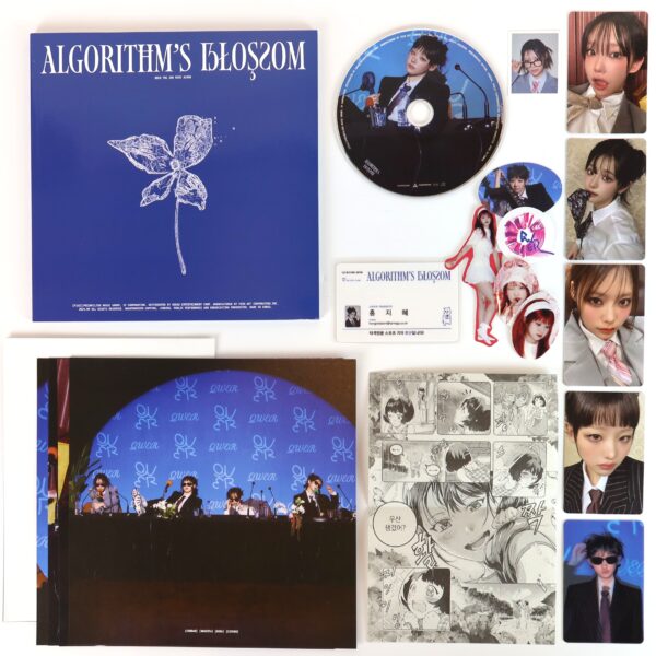 QWER - Algorithm's Blossom [A Ver.] 2nd Mini Album Signed CD Promo 2024