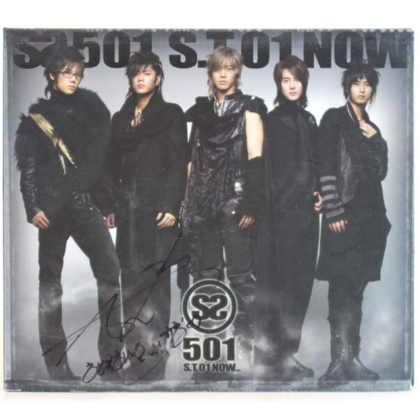 SS501 - S.T. 01 Now 1st Album Kim Kyu Jong Signed Autographed CD 2006