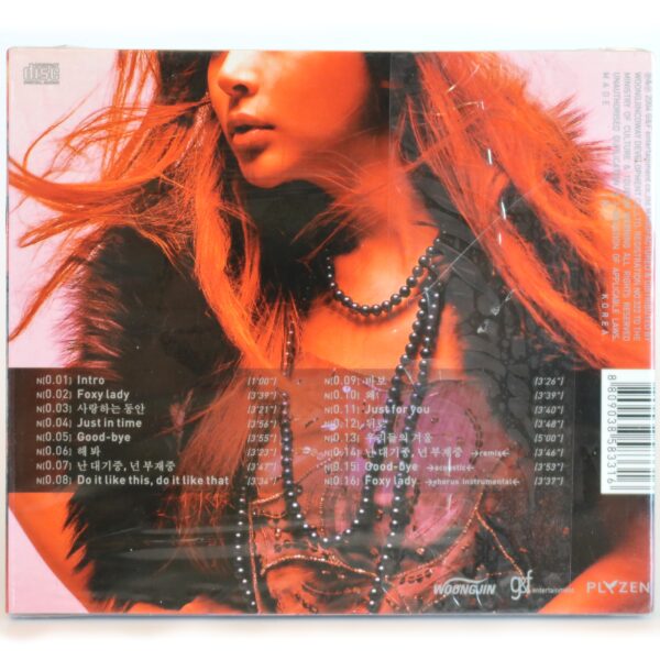 Harisu - Foxy Lady 3rd Album Sealed CD K-Pop 2004