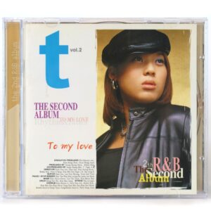 T - To My Love 2nd Album CD K-Pop 2002 [no slipcase] Yoon Mi Rae Tasha
