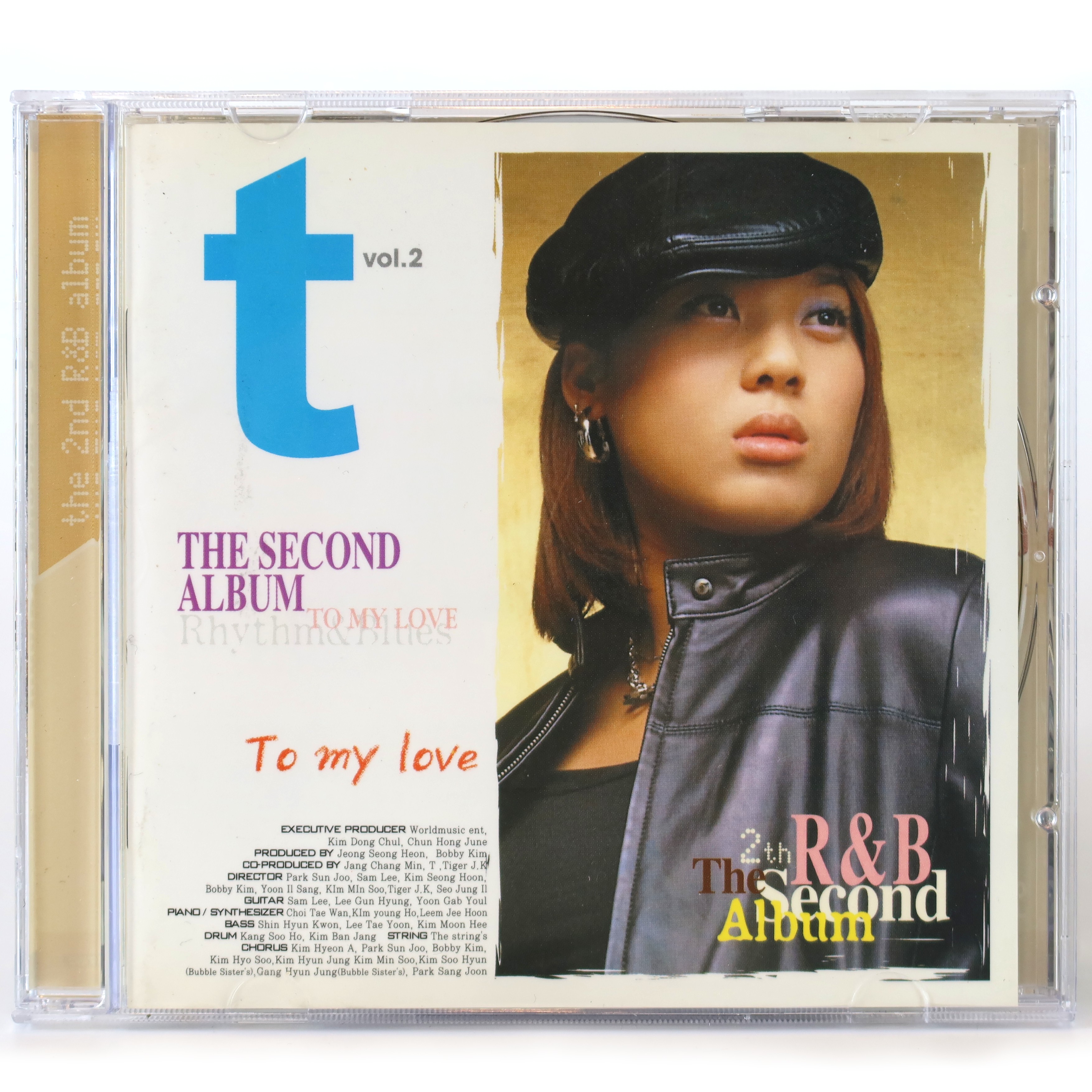 T - To My Love 2nd Album CD K-Pop 2002 [no slipcase] Yoon Mi Rae