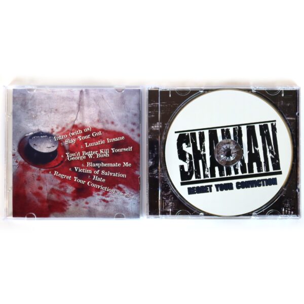 Shaman – Regret Your Conviction Album CD Korean Death Metal Grind K-Metal 2006