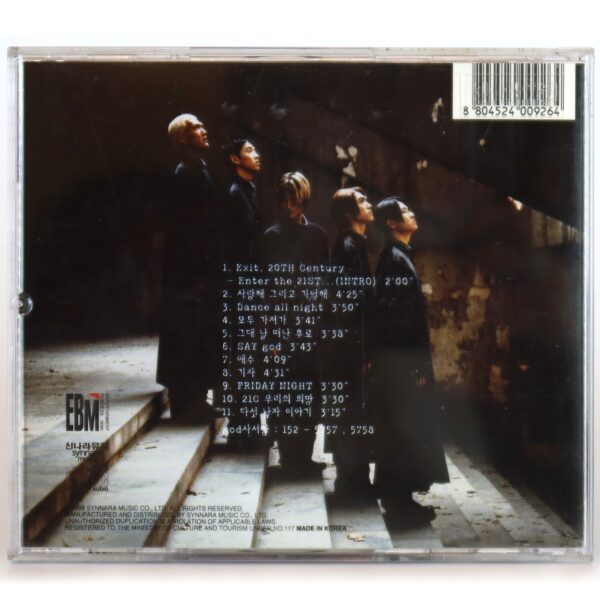 g.o.d - Chapter Two 2 2nd Album CD 90s K-Pop 1999 god