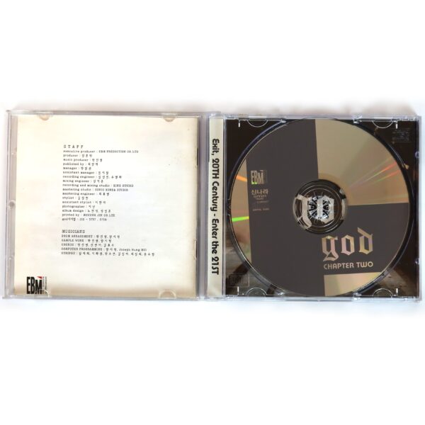 g.o.d - Chapter Two 2 2nd Album CD 90s K-Pop 1999 god