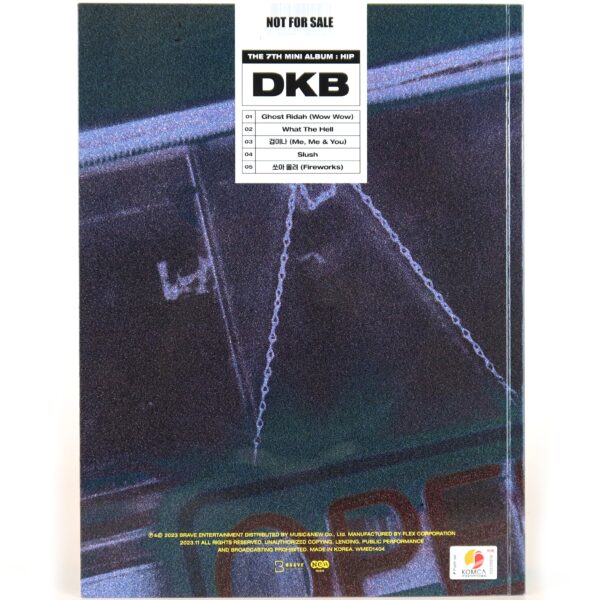 DKB - Hip [High Ver.] 7th Mini Album Signed CD Promo 2023 K-Pop