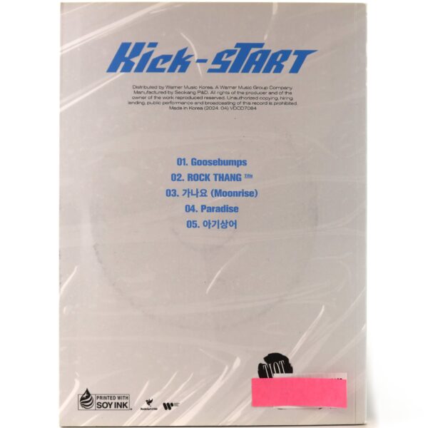 Tiot – Kick-Start [Ready Ver.] Signed Autographed Album CD Promo 2024 K-Pop