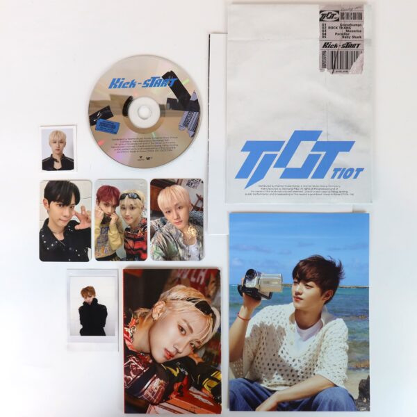 Tiot – Kick-Start [Ready Ver.] Signed Autographed Album CD Promo 2024 K-Pop