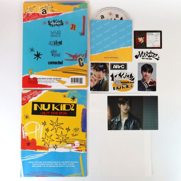 ARrC - nu kidz: out the box 2nd Mini Album Signed CD Promo K-Pop 2025