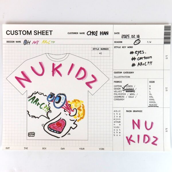 ARrC - nu kidz: out the box 2nd Mini Album Signed CD Promo K-Pop 2025