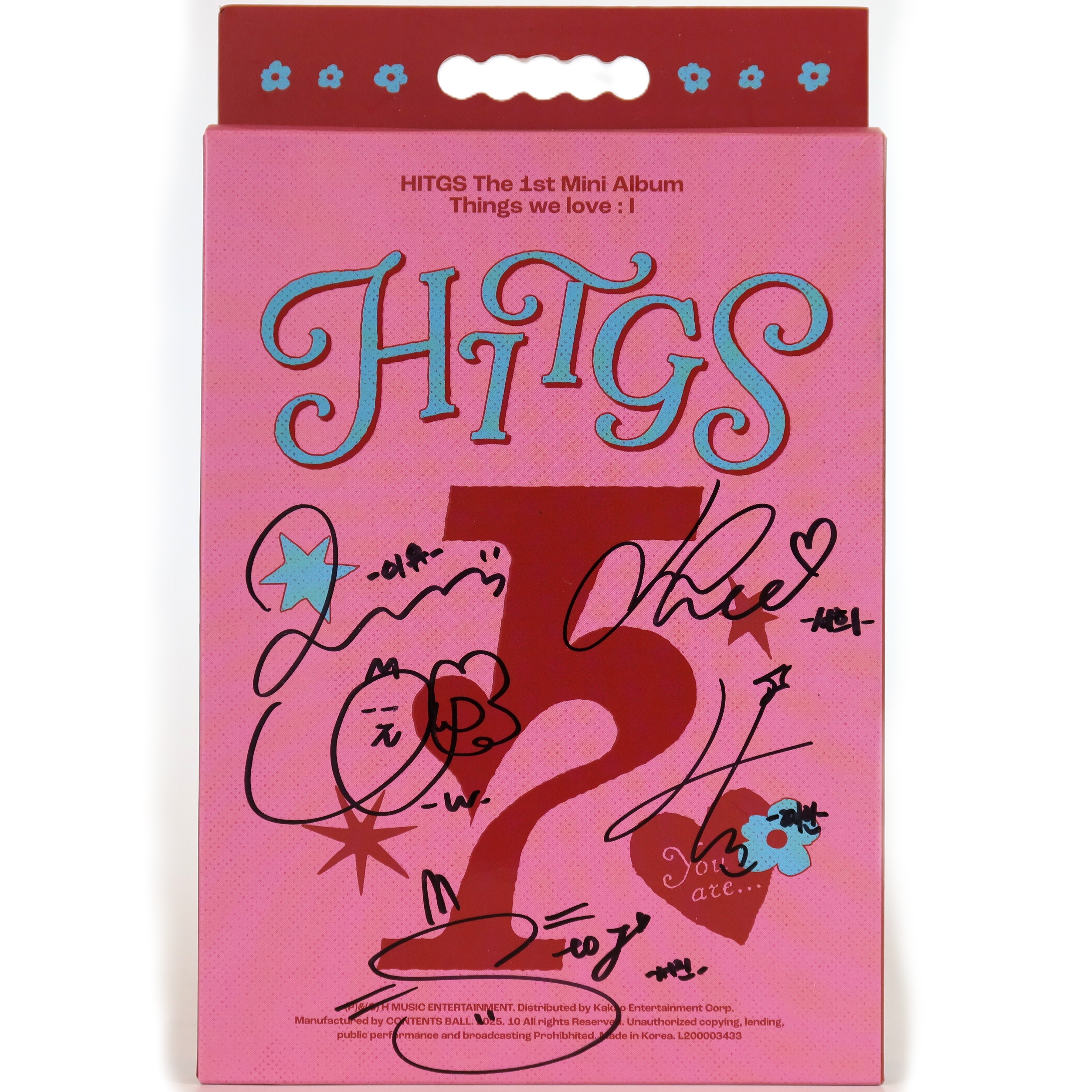 HITGS - Things We Love: I [You Are Ver.]1st Mini Album Signed CD